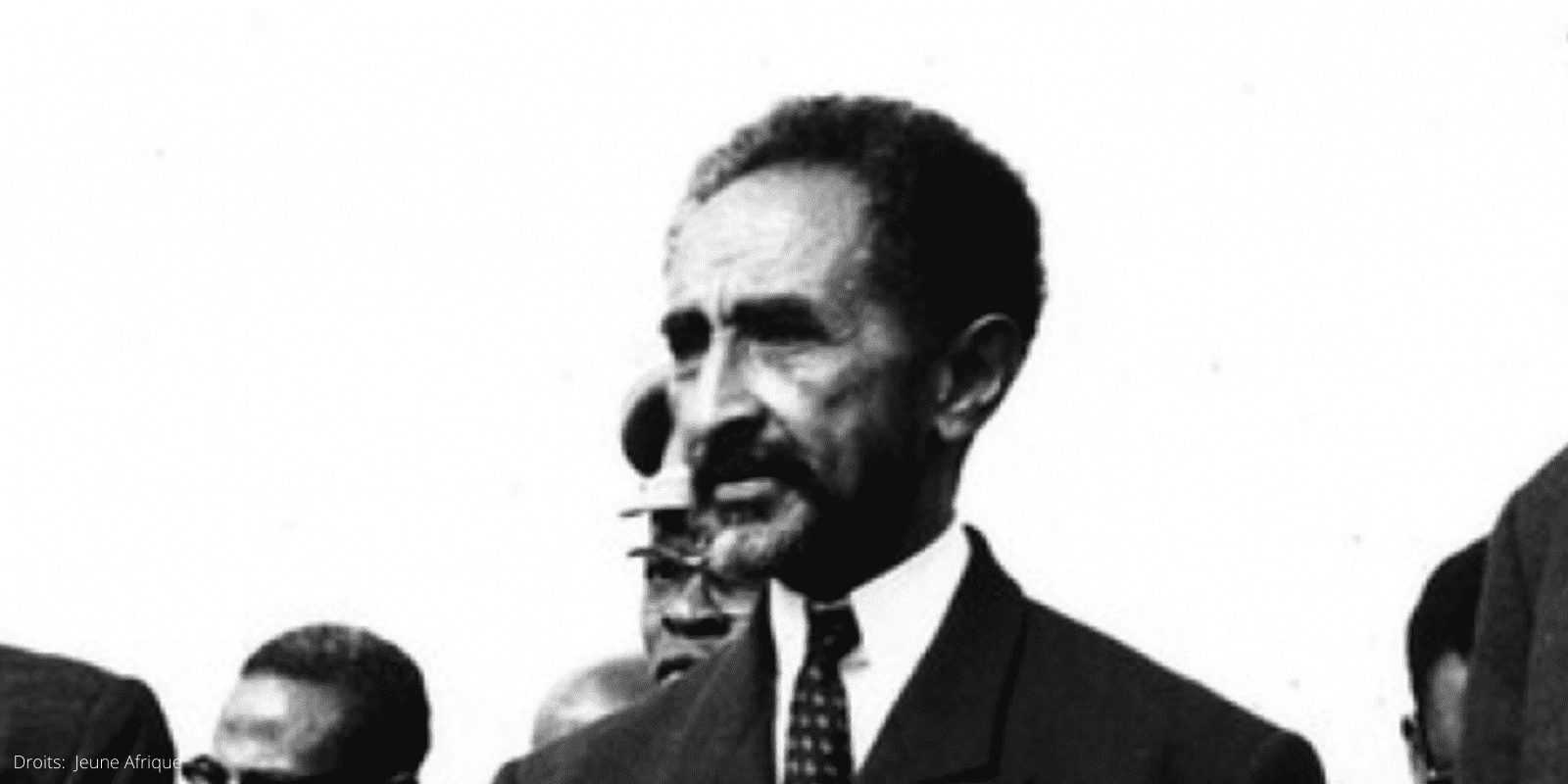 Photo de l'empereur d'Ethiopie Haile Selassie